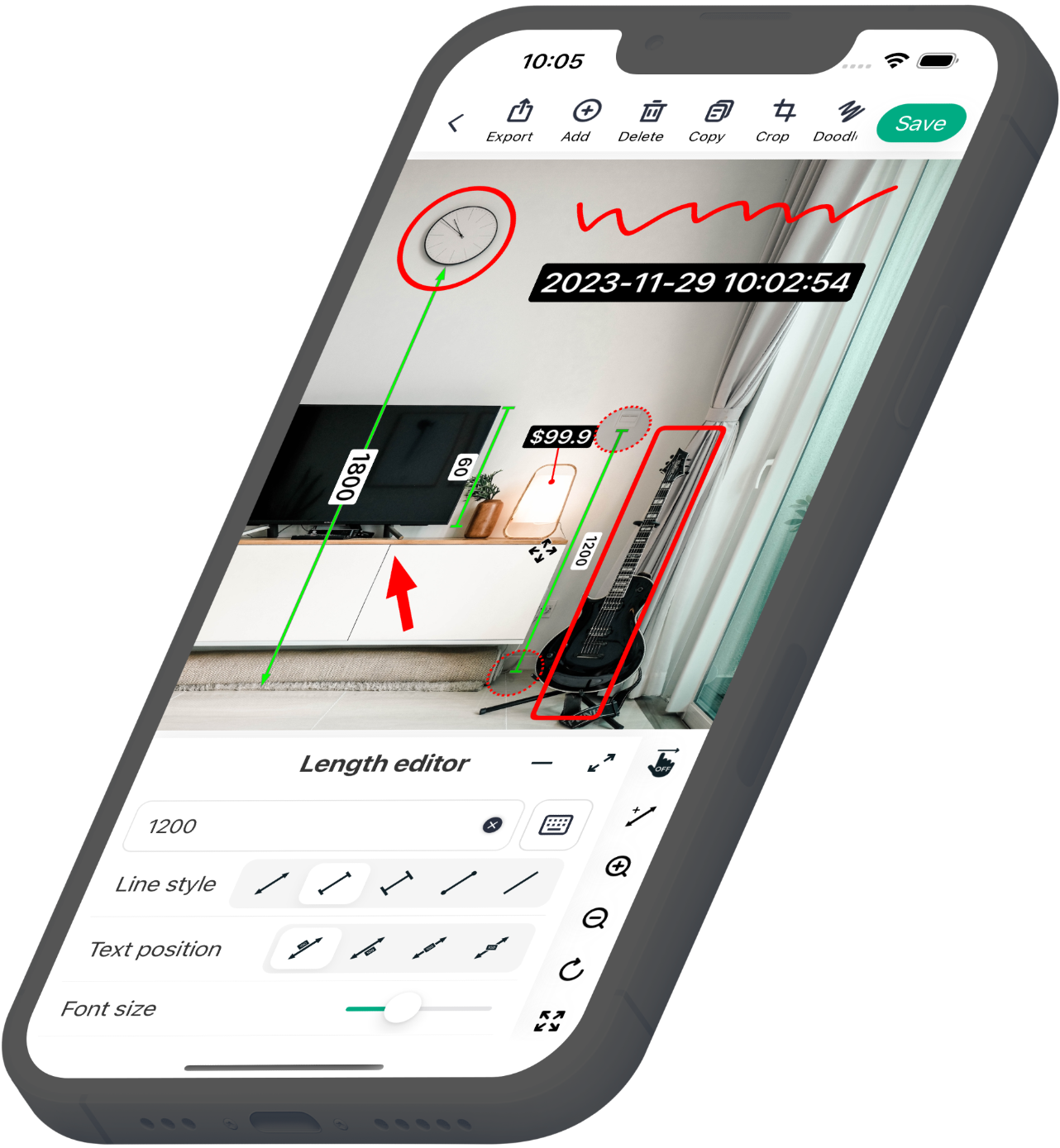 Photo Markup Feature